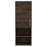 Gabinete de Baño Barcelona Coñac 30x81.5cm Rectangular sin Espejo y con Dos Entrepaños - Gabinetes | Bylmo