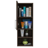 Gabinete de Baño Barcelona Coñac 30x81.5cm Rectangular sin Espejo y con Dos Entrepaños - Gabinetes | Bylmo