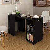 Mueble Auxiliar Budapest Negro 131 cm Transformable - Muebles Organizadores | Bylmo
