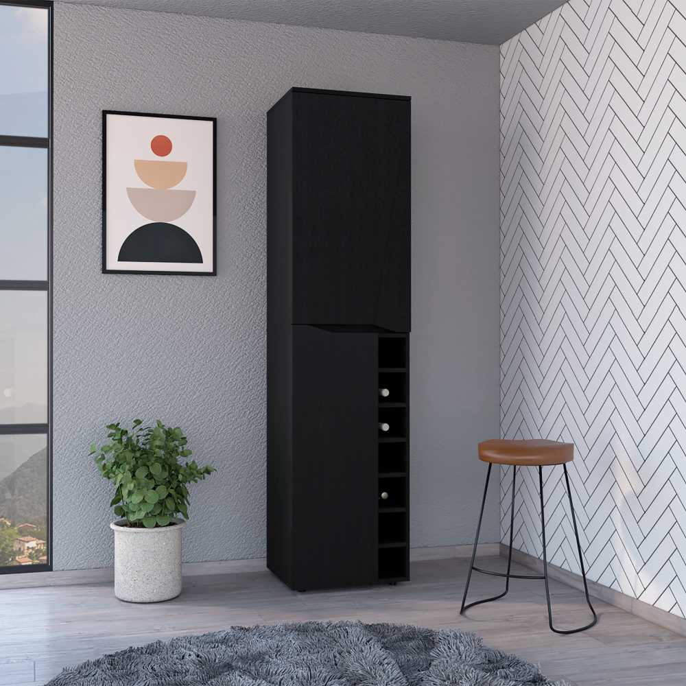Bar Obregon Wengue 45 cm con Dos Puertas - Bares | Bylmo