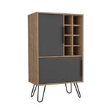 Bar Vegas Miel y Plomo 60 cm con Dos Puertas - Bares | Bylmo