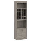 Bar Kava Ceniza 51 cm con Dos Puertas - Bares | Bylmo