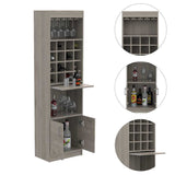 Bar Kava Ceniza 51 cm con Dos Puertas - Bares | Bylmo