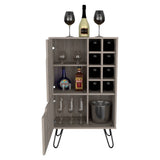 Bar Manhattan Ceniza 60 cm con Dos Puertas - Bares | Bylmo