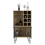 Bar Vegas Duna y Plomo 59 cm con Puerta de Vidrio - Bares | Bylmo