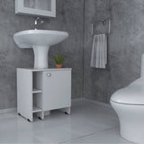 Mueble para Lavamanos Basic Blanco 47x50.5cm Individual sin Lavamanos con Una Puerta - Gabinetes | Bylmo