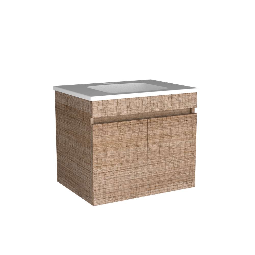 Mueble Brunnea Olmo 60 cm con Dos Puertas - Gabinetes | Bylmo
