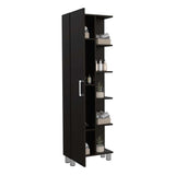 Mueble Manchester Wengue 51 cm con Una Puerta y Entrepaños - Gabinetes | Bylmo