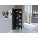 Mueble Manchester Wengue 51 cm con Una Puerta y Entrepaños - Gabinetes | Bylmo