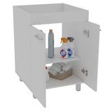 Mueble Valento Blanco 59 cm con Dos Puertas - Gabinetes | Bylmo