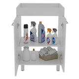 Mueble Valento Blanco 59 cm con Dos Puertas - Gabinetes | Bylmo