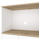 Mueble Microondas Auxona Duna 65 cm con Dos Puertas y Entrepaños - Alacenas y Muebles Microondas | Bylmo
