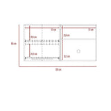 Mueble Superior con Dos Puertas Amareto 120 cm - Cocinas | Bylmo