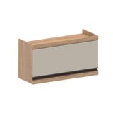 Mueble Superior Maqui con Una Puerta Abatible Blanca Madera 80 cm Sin Campana - Muebles Superiores | Bylmo