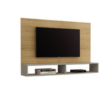 Panel Ligth Macadamia y Pecan 135 cm - Muebles para TV | Bylmo