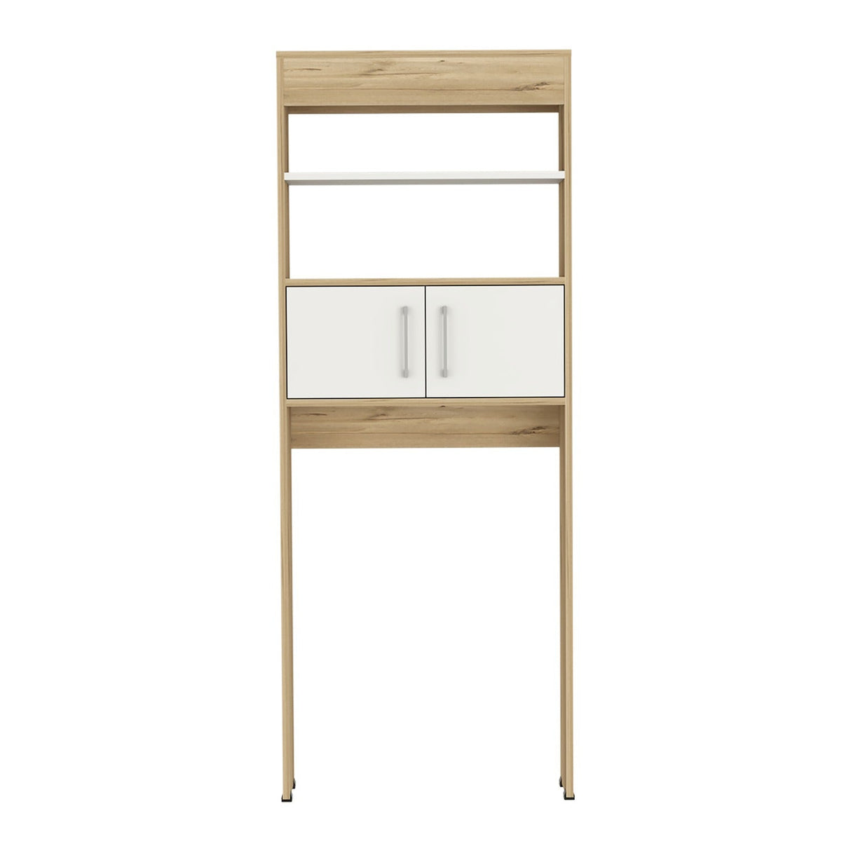 Optimizador de Baño BiColor Duna 62x160cm sin Cajones y con Un Entrepaño - Muebles para Baño | Bylmo