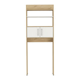Optimizador de Baño BiColor Duna 62x160cm sin Cajones y con Un Entrepaño - Muebles para Baño | Bylmo