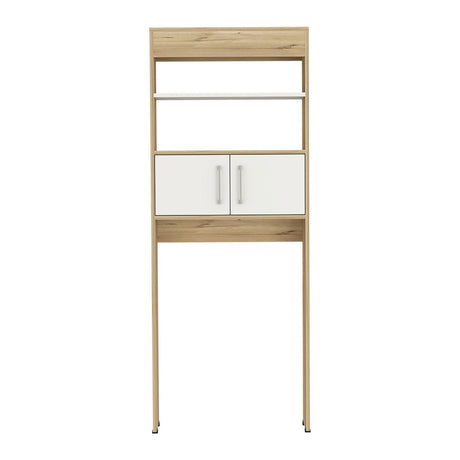 Optimizador de Baño BiColor Duna 62x160cm sin Cajones y con Un Entrepaño - Muebles para Baño | Bylmo