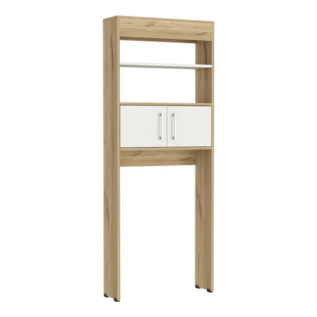 Optimizador de Baño BiColor Duna 62x160cm sin Cajones y con Un Entrepaño - Muebles para Baño | Bylmo