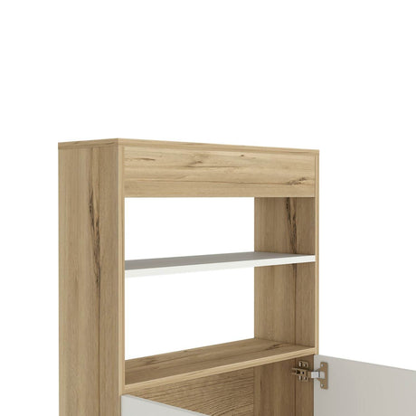 Optimizador de Baño BiColor Duna 62x160cm sin Cajones y con Un Entrepaño - Muebles para Baño | Bylmo