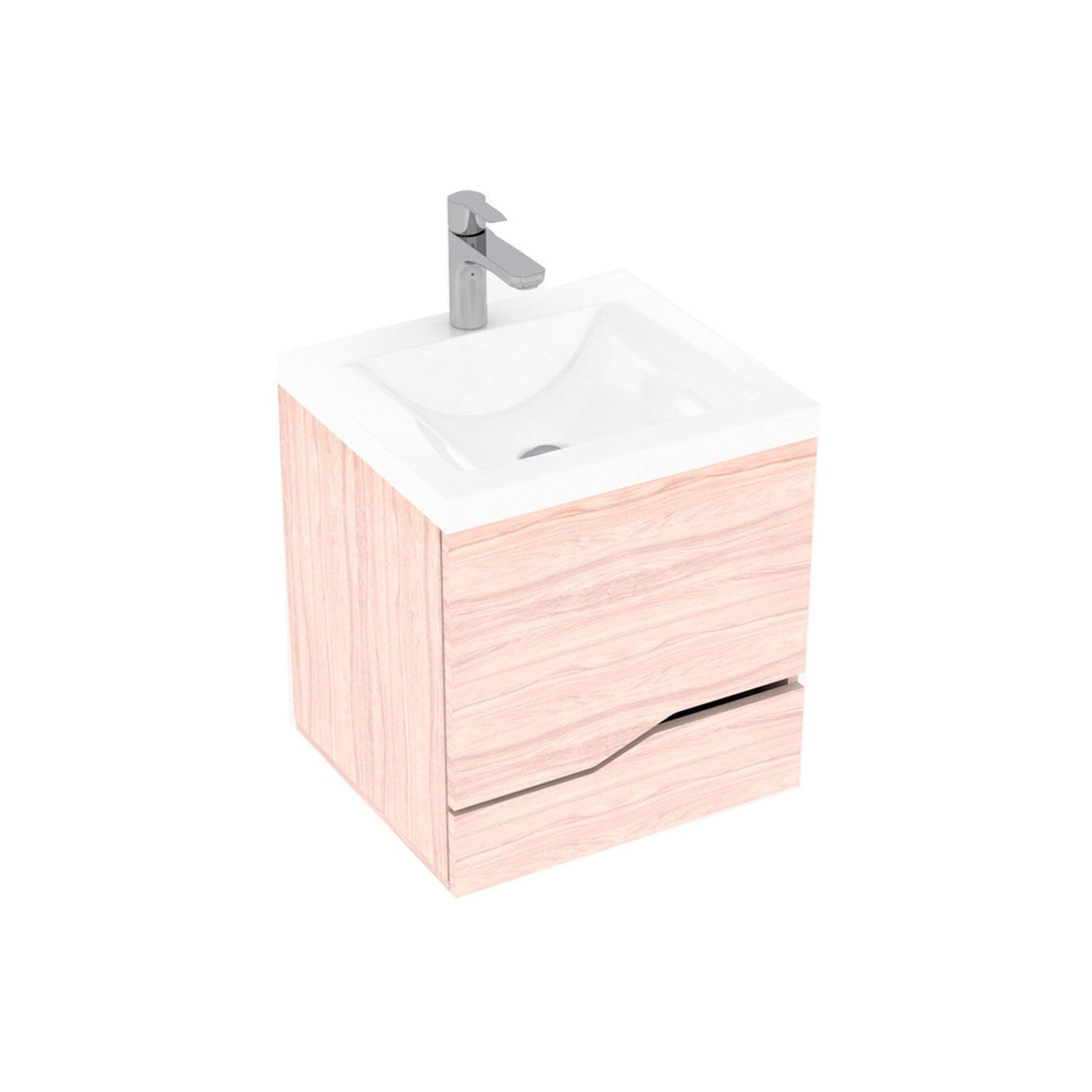 Mueble para Baño Siena Valdez Soder y Mali 48 cm Flotante con Lavamanos - Muebles para Baño | Bylmo