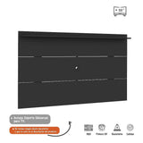 Panel Slim Negro 180 cm - Muebles para TV | Bylmo