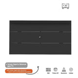 Panel Slim Negro 180 cm - Muebles para TV | Bylmo