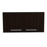 Mueble Auxiliar Manchester Wengue 76x37cm con Un Entrepaño y Un Compartimiento - Muebles Organizadores | Bylmo