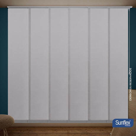 Panel Japonés Blackout Shale 240x220cm Fondo Entero de Seis Paneles - Cortinas | Bylmo