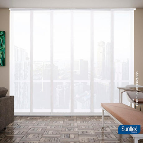 Panel Japones Shale 300x220cm Fondo Entero de Seis Paneles - Cortinas | Bylmo