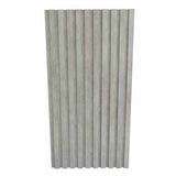 Set x 2 Paneles Ranurados 3D PanelArt Cemento - Paneles de Pared | Bylmo