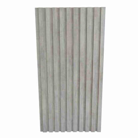 Set x 2 Paneles Ranurados 3D PanelArt Cemento - Paneles de Pared | Bylmo