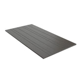 Panel Ranurado X 2 60 cm Plomo Decorativo - Paneles de Pared | Bylmo