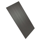 Panel Ranurado X 2 60 cm Plomo Decorativo - Paneles de Pared | Bylmo