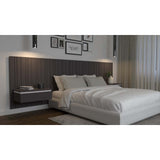 Panel Ranurado X 2 60 cm Plomo Decorativo - Paneles de Pared | Bylmo