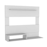 Panel Beijint Blanco Nevado 140x120cm Para TV Hasta 55 Pulgadas sin Cajones - Muebles para TV | Bylmo