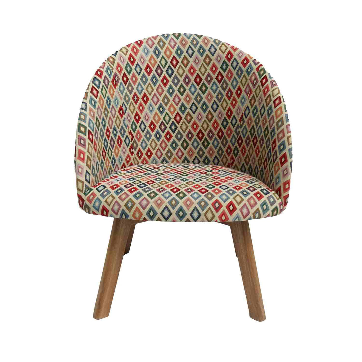 Poltrona Sucre Multicolor 65 cm con Patas de Madera - Sofas y Poltronas | Bylmo