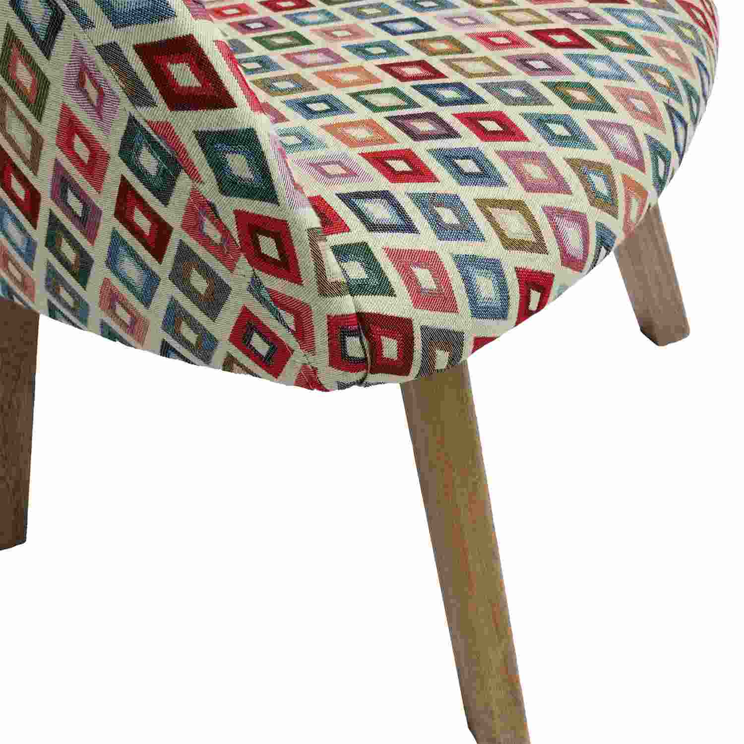 Poltrona Sucre Multicolor 65 cm con Patas de Madera - Sofas y Poltronas | Bylmo