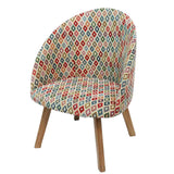 Poltrona Sucre Multicolor 65 cm con Patas de Madera - Sofas y Poltronas | Bylmo