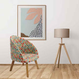 Poltrona Sucre Multicolor 65 cm con Patas de Madera - Sofas y Poltronas | Bylmo
