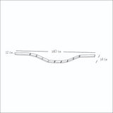 Repisa con Puente Bolt Pino 80 cm Para Gatos - Repisas y Percheros | Bylmo