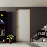 Kit Puerta con Marco Madera 70x208cm con Acabado Virgen para Interiores y de Apertura Derecha - Puertas | Bylmo