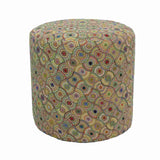 Puff Nautilus Multicolor 40 cm Redondo - Sofas y Poltronas | Bylmo