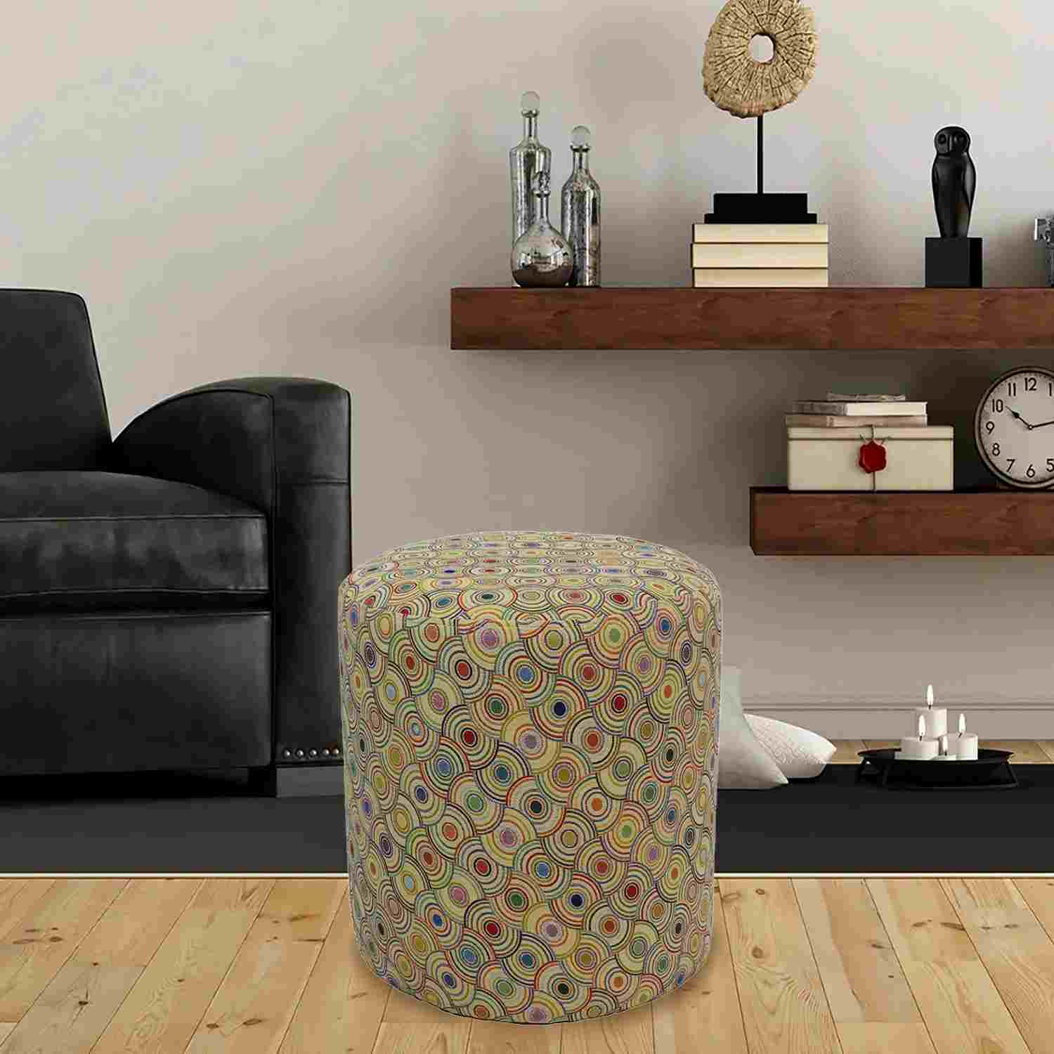 Puff Nautilus Multicolor 40 cm Redondo - Sofas y Poltronas | Bylmo