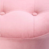 Puff Valentina Rosado 40 cm - Sillas | Bylmo