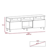 Rack Azor Siena 180 cm con Dos Cajones - Muebles para TV | Bylmo