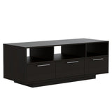 Rack Wema Wengue 130 cm con Dos Puertas y Un Cajón - Muebles para TV | Bylmo