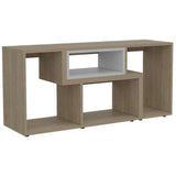 Rack Beijing Rovere y Blanco 160 cm Extensible - Muebles para TV | Bylmo