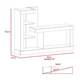 Rack de TV Minotti Duna 180x133.5cm Para TV Hasta 55 Pulgadas sin Cajones - Muebles para TV | Bylmo