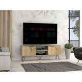 Rack Augusta Duna y Wengue 150 cm con Dos Puertas - Muebles para TV | Bylmo